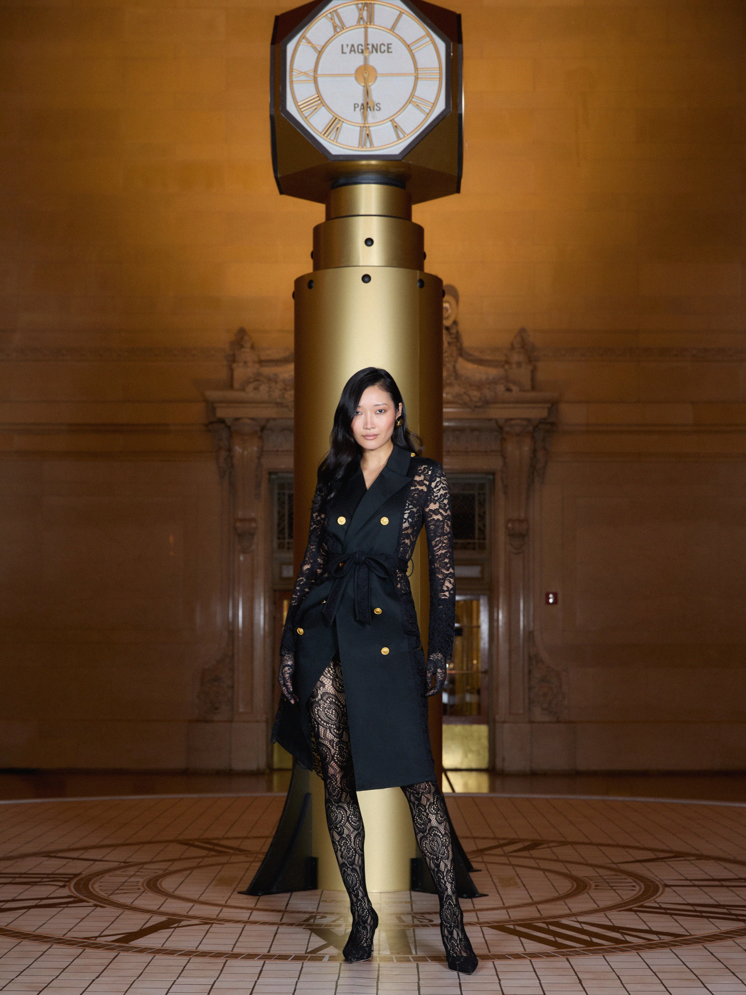 Amata Lace Trench