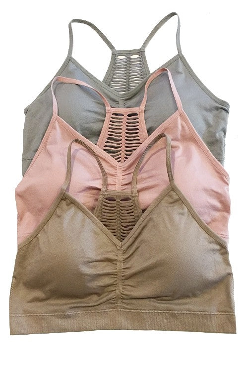 Anemone Seamless Racerback Bralette WY2018