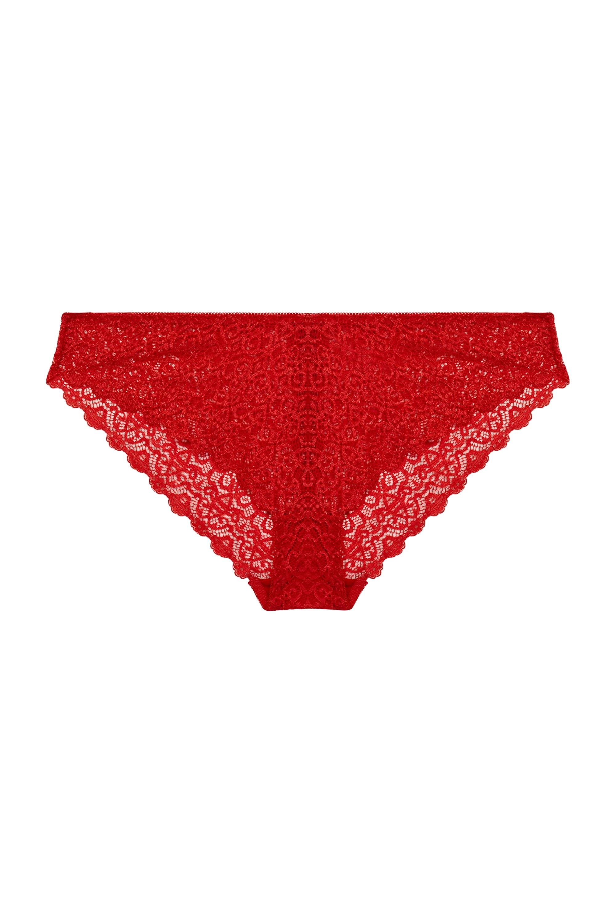 Ariana Red Everyday Lace Brief