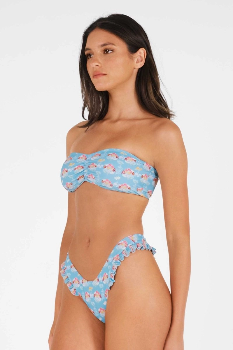 Candice Ruffled Cheeky Bottoms / Rodeo Bud FINAL SALE