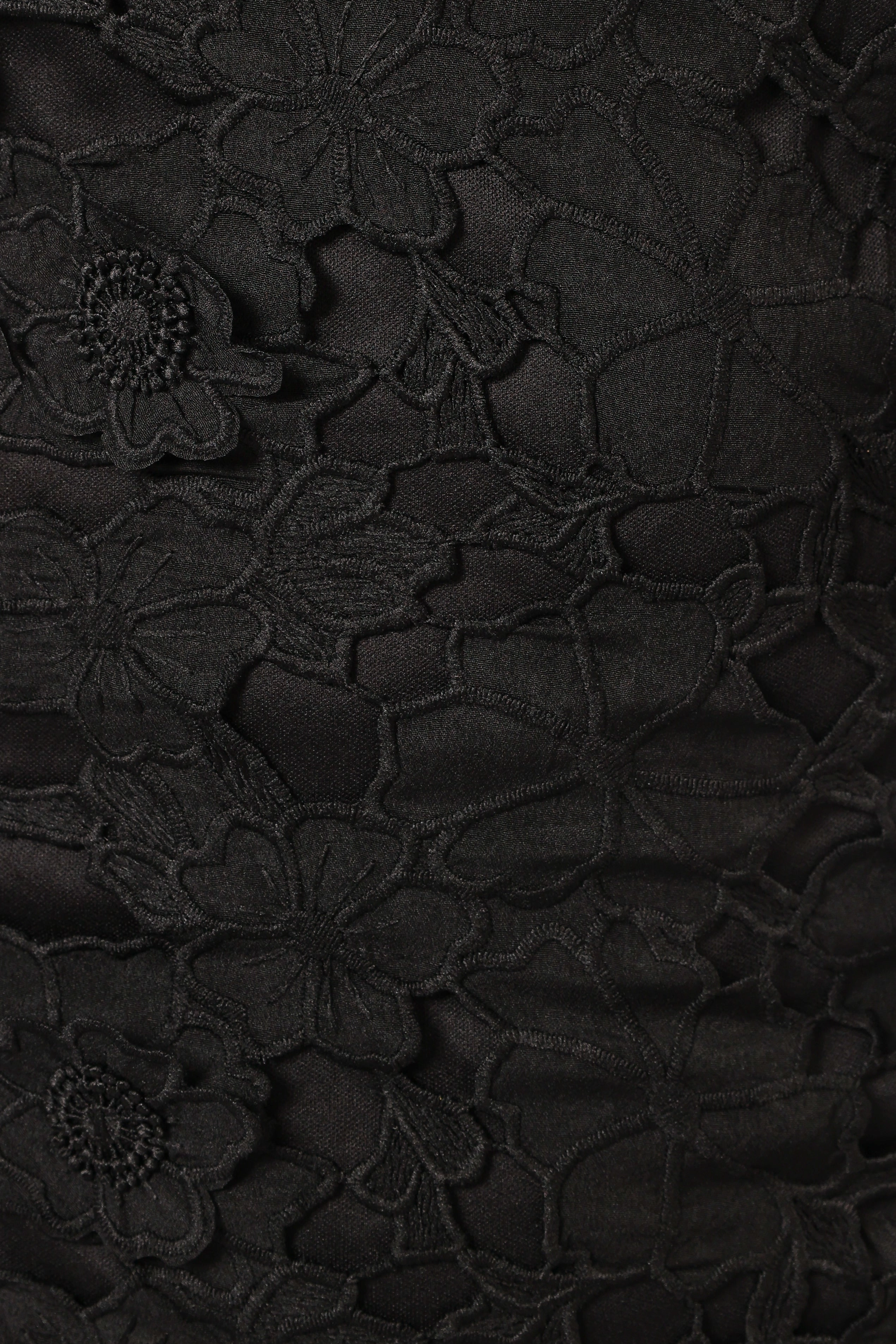 Emersyn Midi Lace Dress - Black