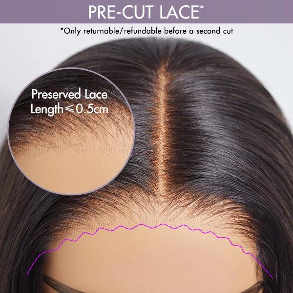 Exclusive Sale | Elegant Copper Ombre Highlights Loose Body Wave / Silky Straight Glueless 5x5 Closure Lace Wig Breathable Cap