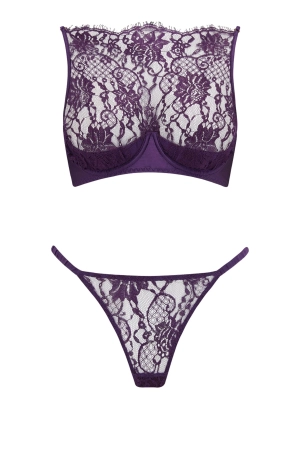 Hera High Neck Balconette Bra Set