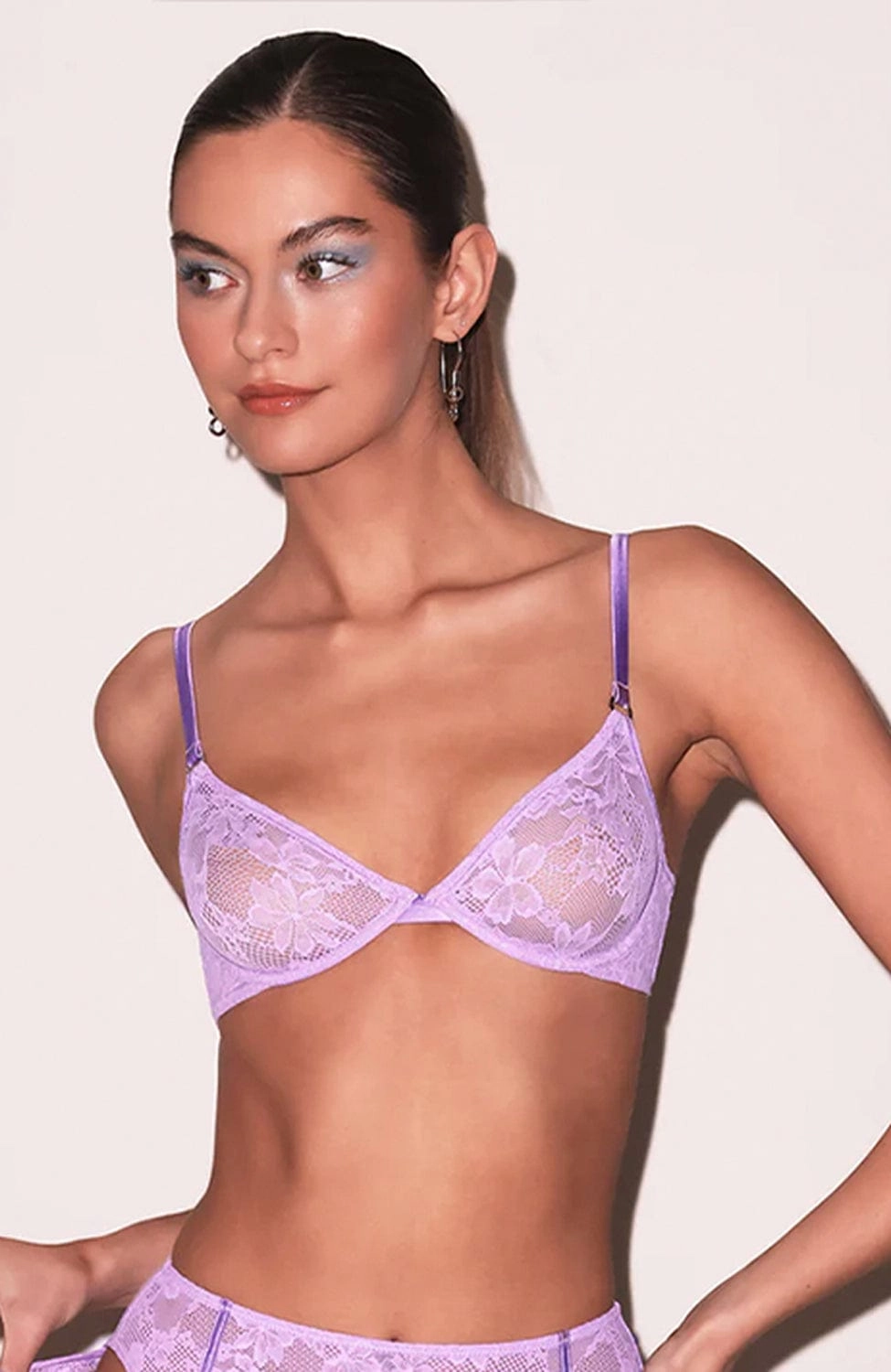 Le Stretch Lace Demi Bra