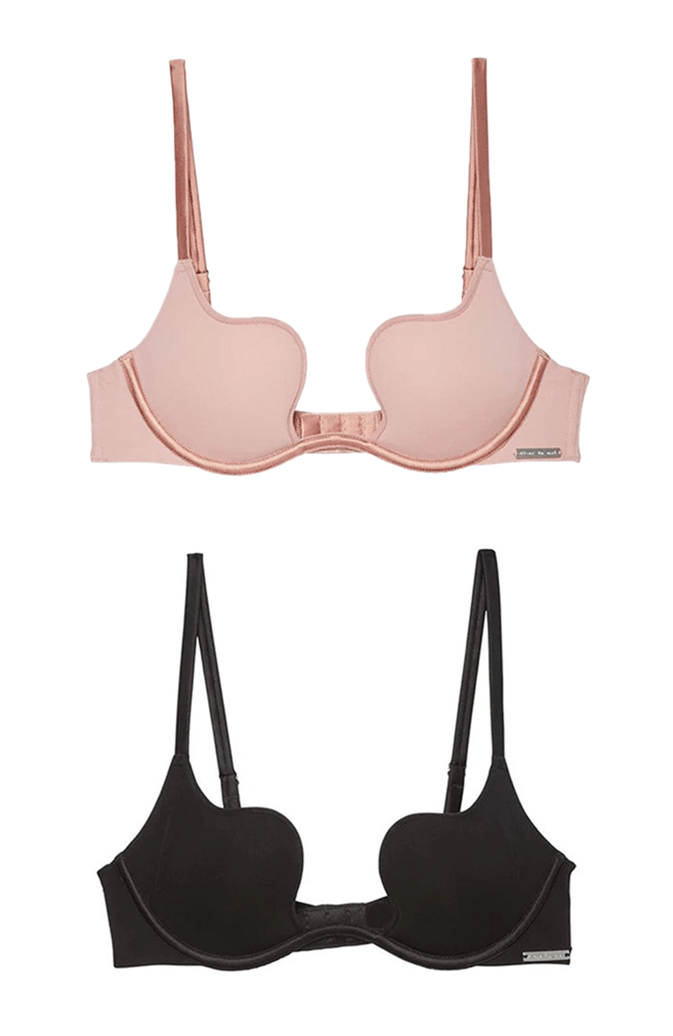Le Stretch Micro U-Plunge Push Up Bra Bundle Set