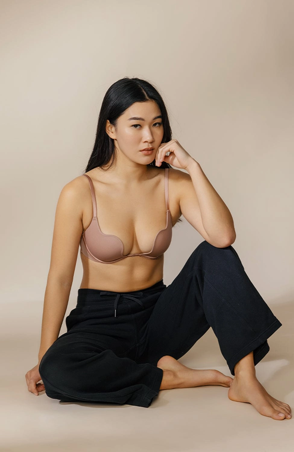 Le Stretch Micro U-Plunge Push Up Bra