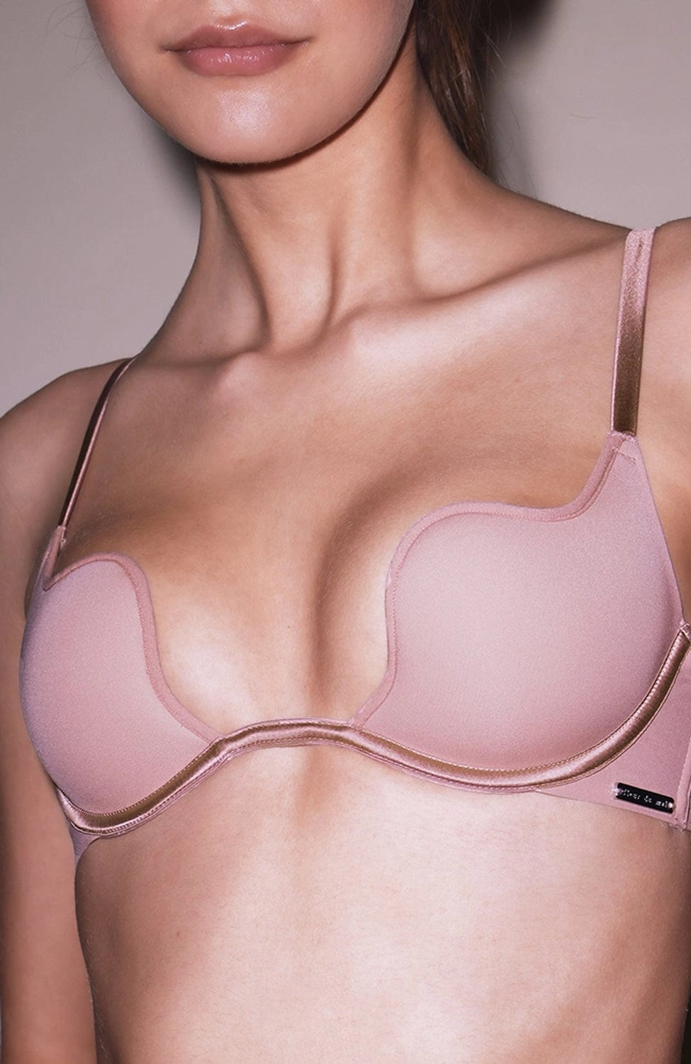 Le Stretch Micro U-Plunge Push Up Bra