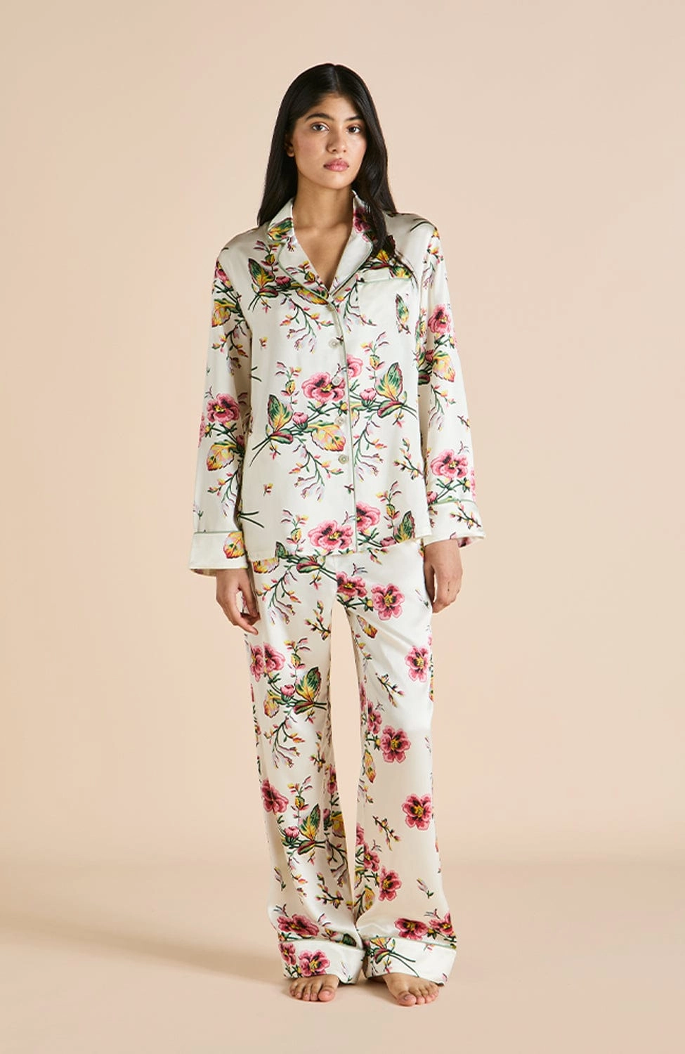 Lila Maugham Silk Pajama Set
