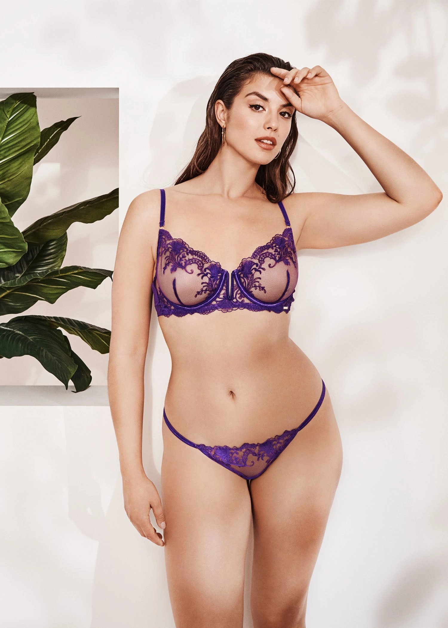 Marseille Thong (Heliotrope Purple)