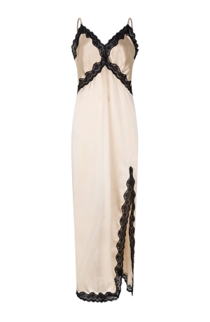 Mist Long Silk Dress
