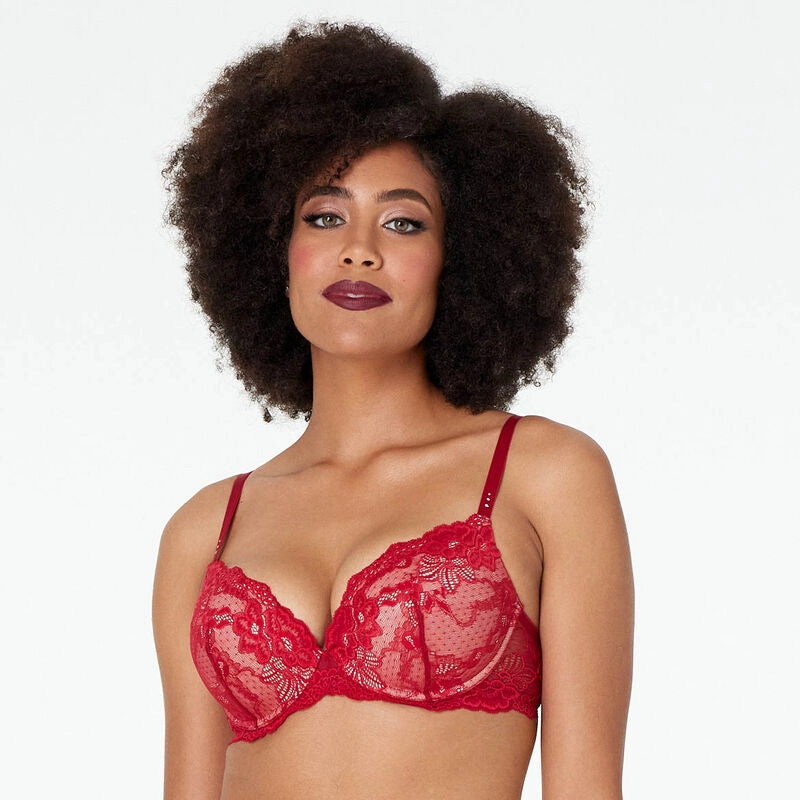 My Fit Lace Push Up Bra - Clearance