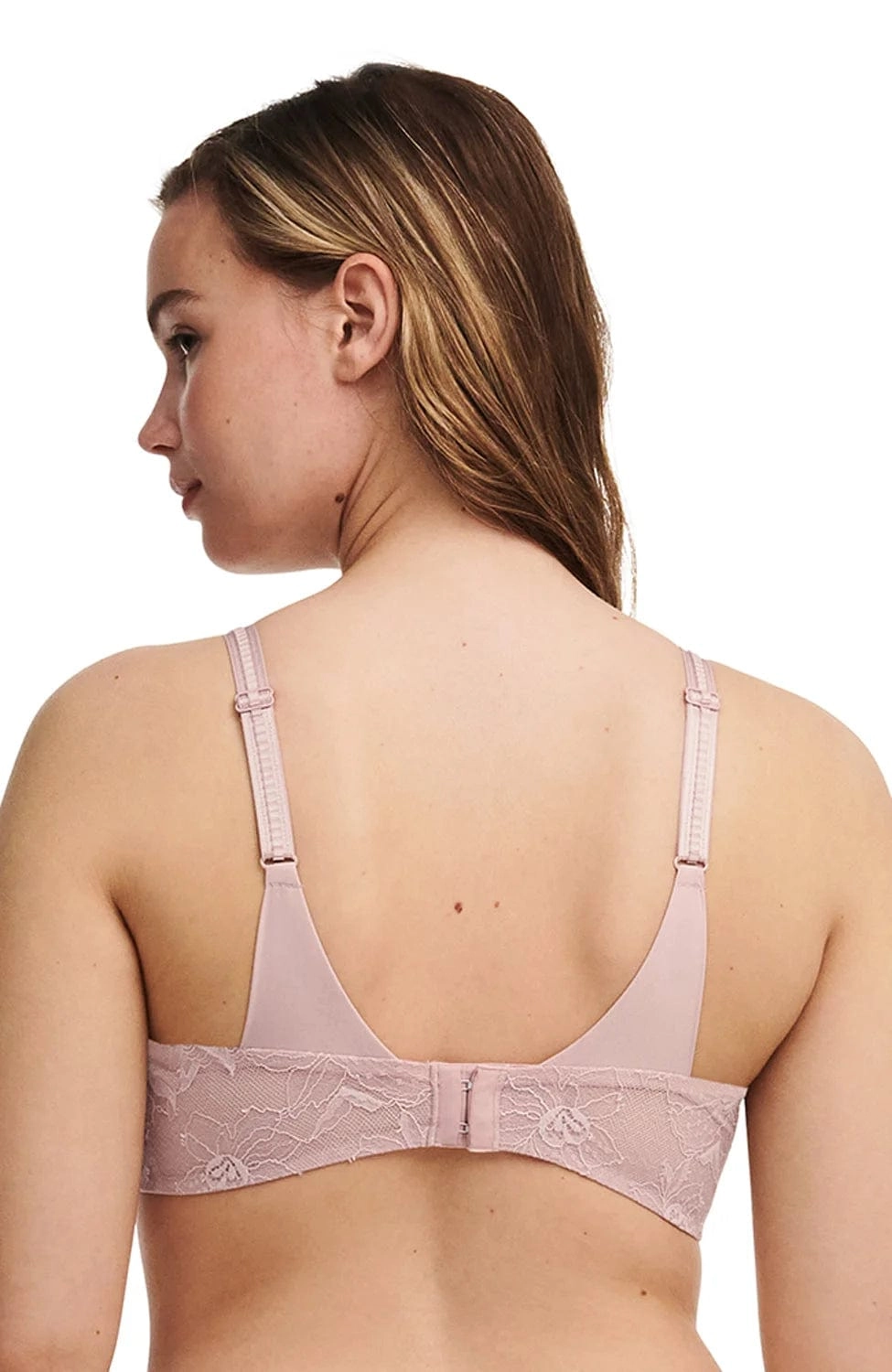 Orchids Half-Cup Balcony Bra and Tanga Set