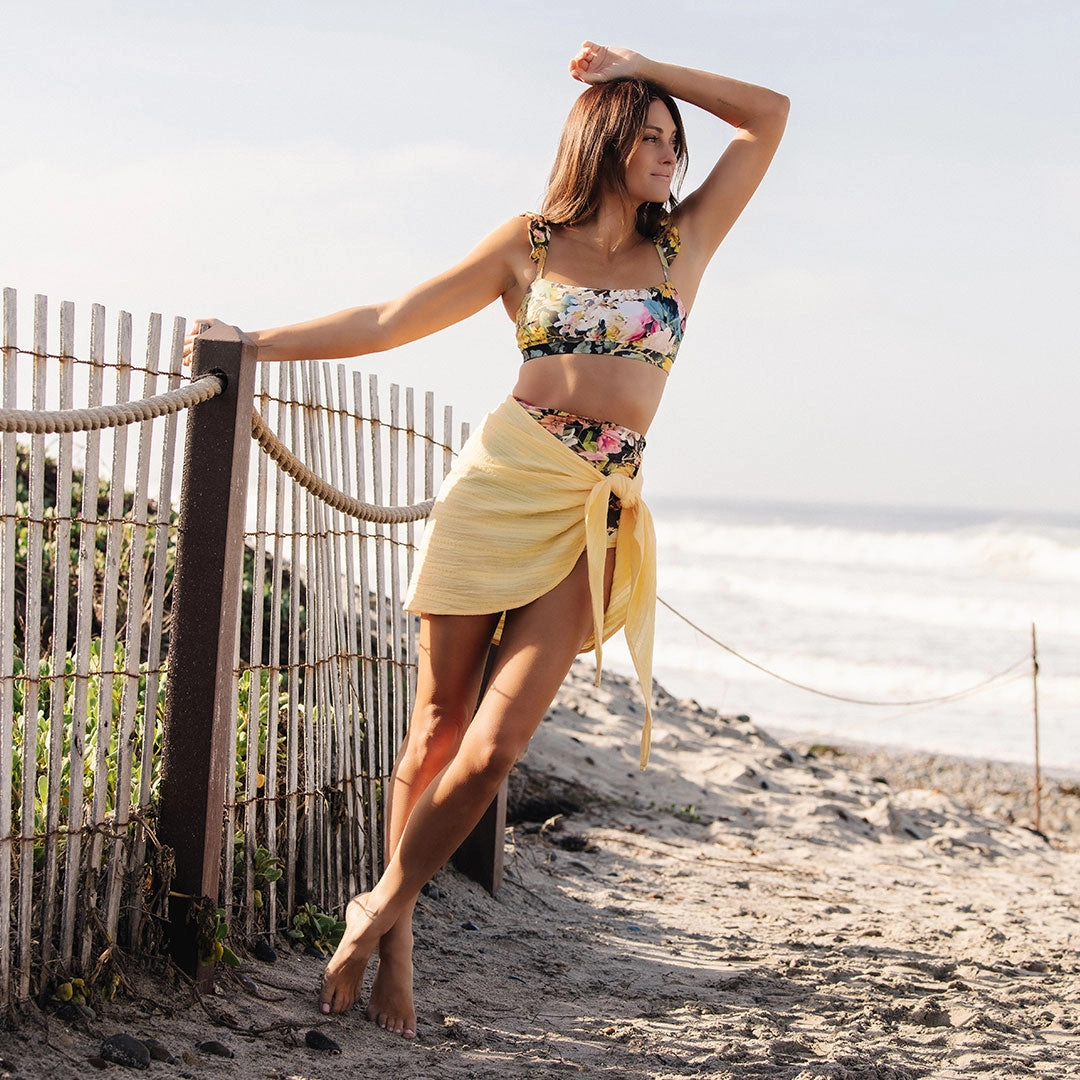 Quilted Sarong, Butter
