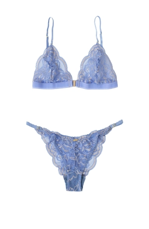 Serena Front Clip Bralette and Knicker Set