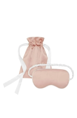 Silk Oyster Ivory Eyemask