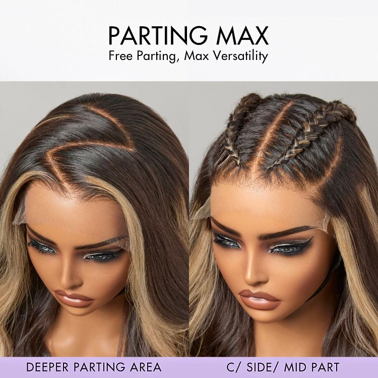 Special Deal | Luvme Hair PartingMax Glueless Wig Ash Blonde Highlight Elegant Body Wave 7x6 Closure HD Lace Human Hair Wig Pre-Cut Lace