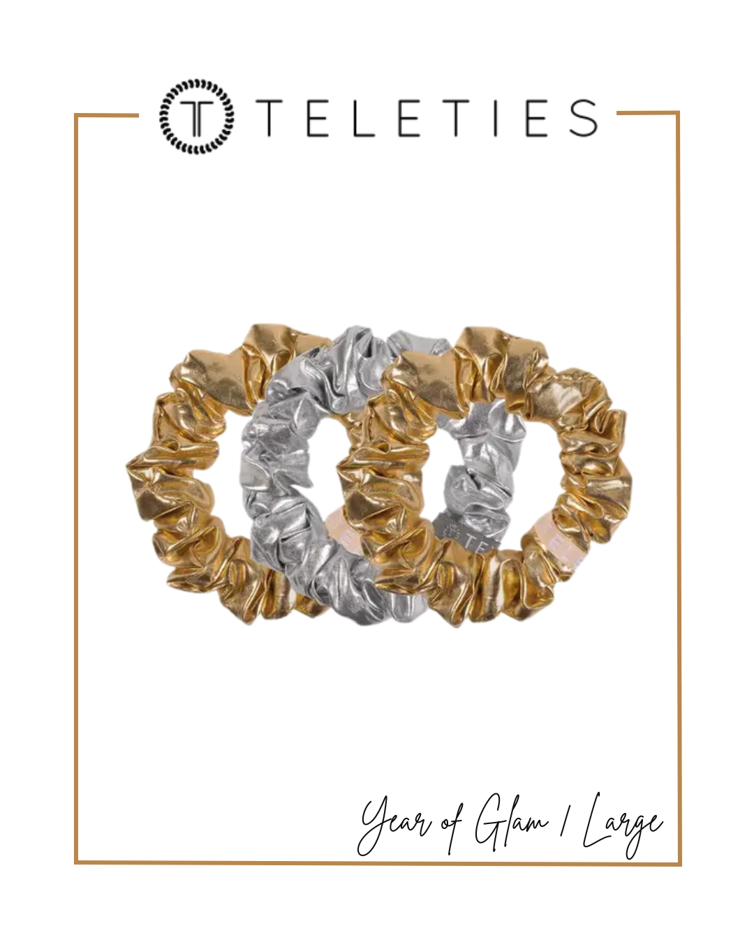 TELETIES Hair Scrunchies