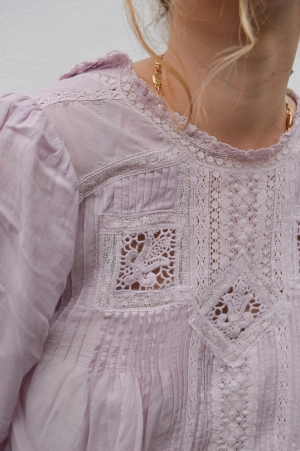 Vanessa Bruno Calin Mauve Blouse