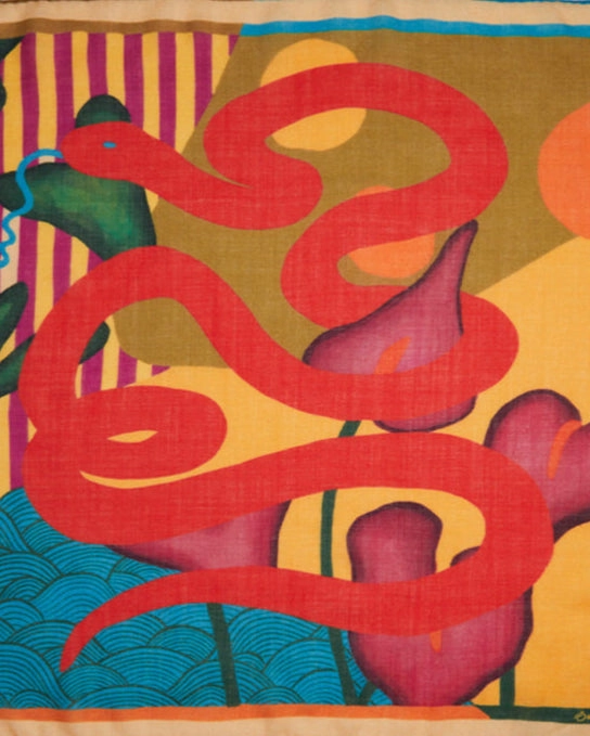 Year of the Snake Scarf